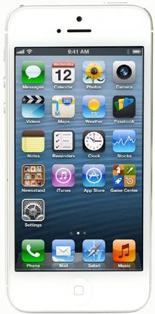 Смартфон Apple iPhone 5 32Gb White & Silver - Азов