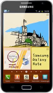 Смартфон Samsung Galaxy Note GT-N7000 Blue - Азов