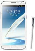 Смартфон Samsung Samsung Смартфон Samsung Galaxy Note II GT-N7100 16Gb (RU) белый - Азов